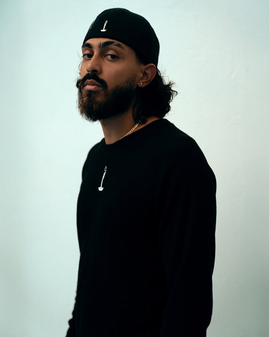 CHANDELIER BLACK WAFFLE