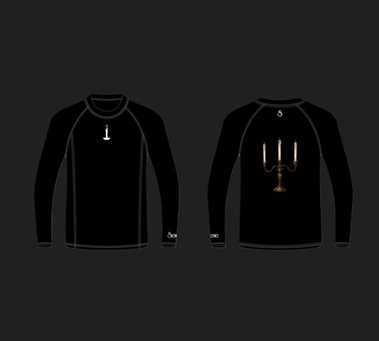 CHANDELIER BLACK WAFFLE