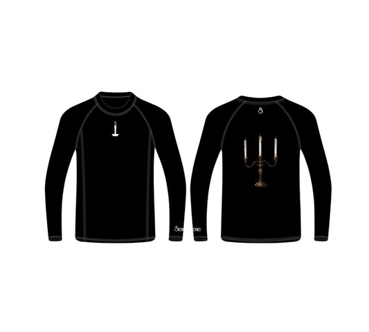 CHANDELIER BLACK WAFFLE