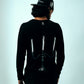 CHANDELIER BLACK WAFFLE
