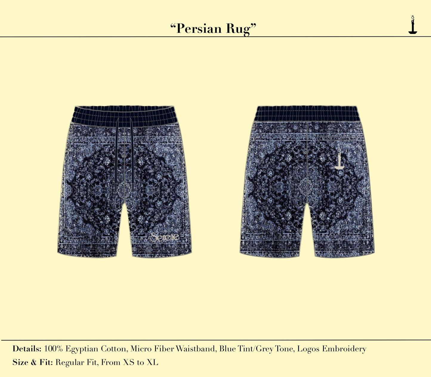 “Blue Persian Rug” Short