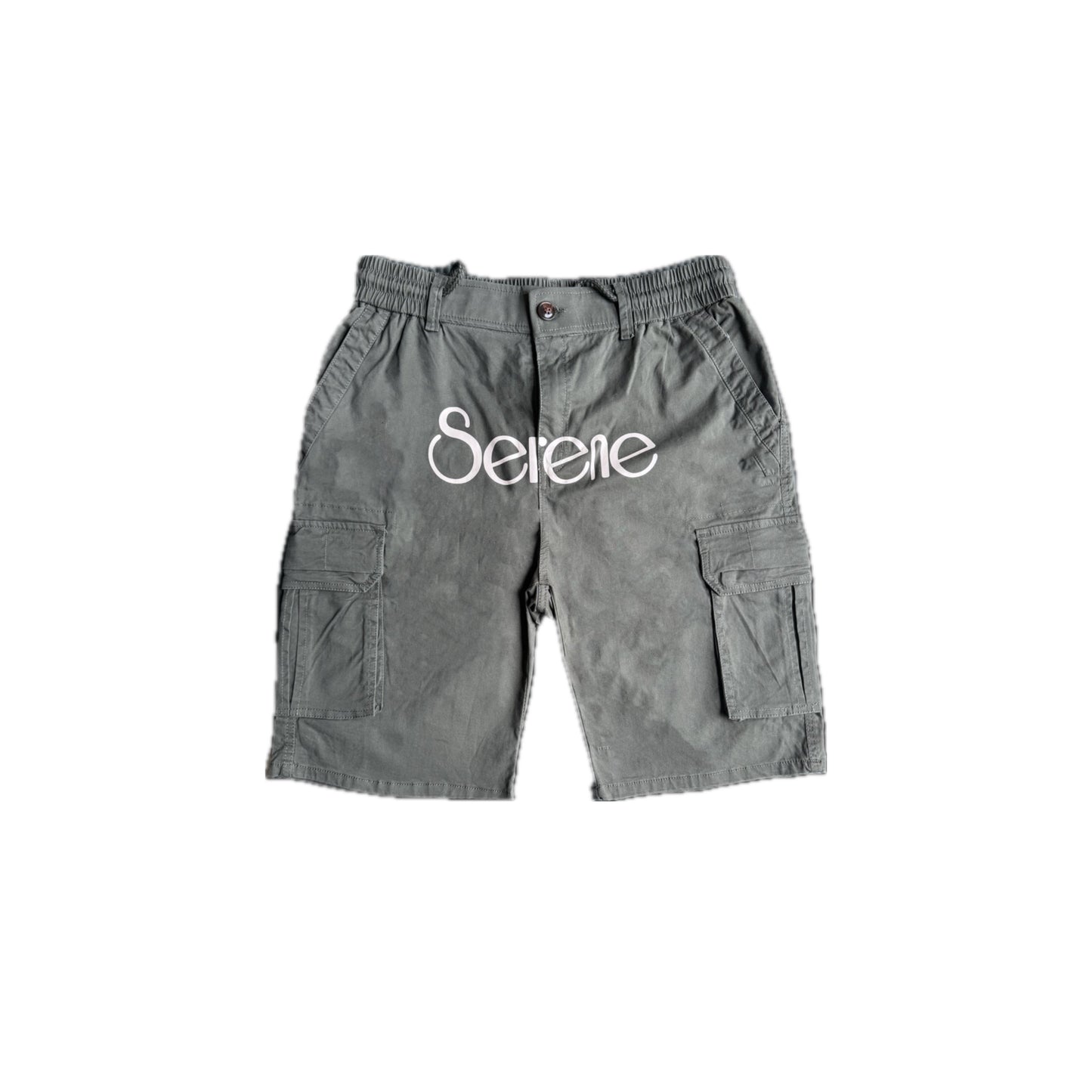 Olive Cargo Short